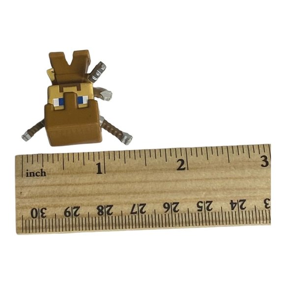 Mattel Minecraft - STEVE Damaged Armor - Mini-Figures - Series 4 - Obsidian - Picture 9 of 9